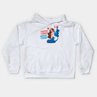 Fresh Vibes - Mermaid Kids Hoodie